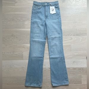Boot-Cut Blue Jeans